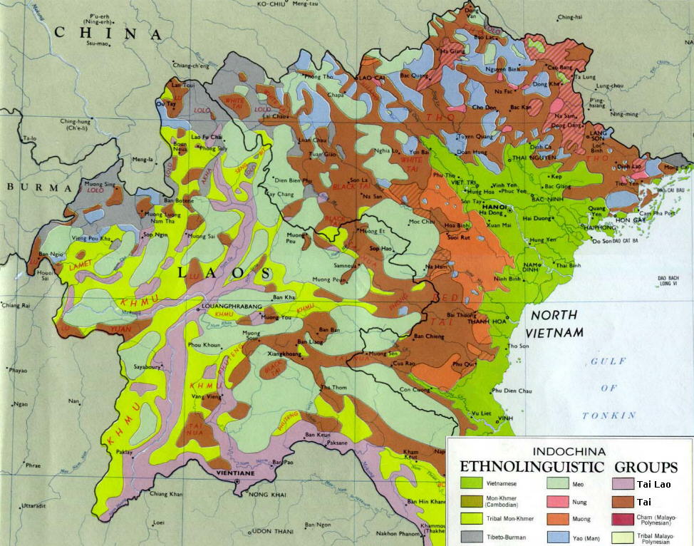 Tai in Vietnam and northern Laos